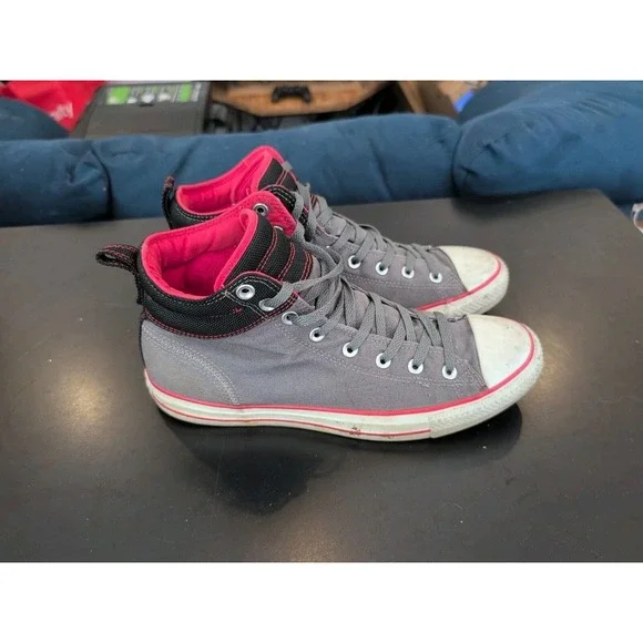 Converse Endgame Chuck Taylor All Star High Top Sneaker M 11 W 13 Red Gray - Picture 4 of 6